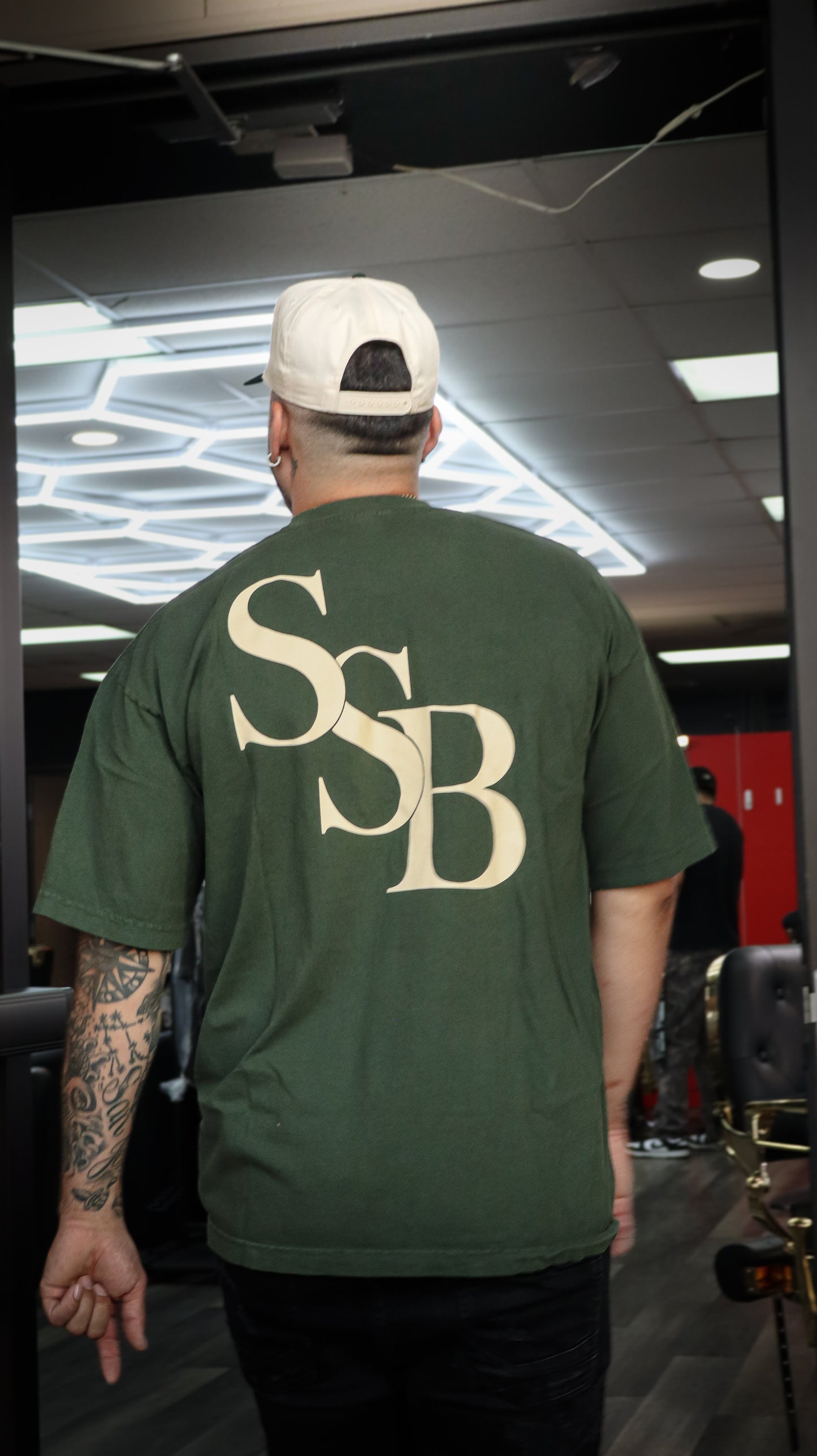 “In all aspects of life” Ivory Green T-Shirt
