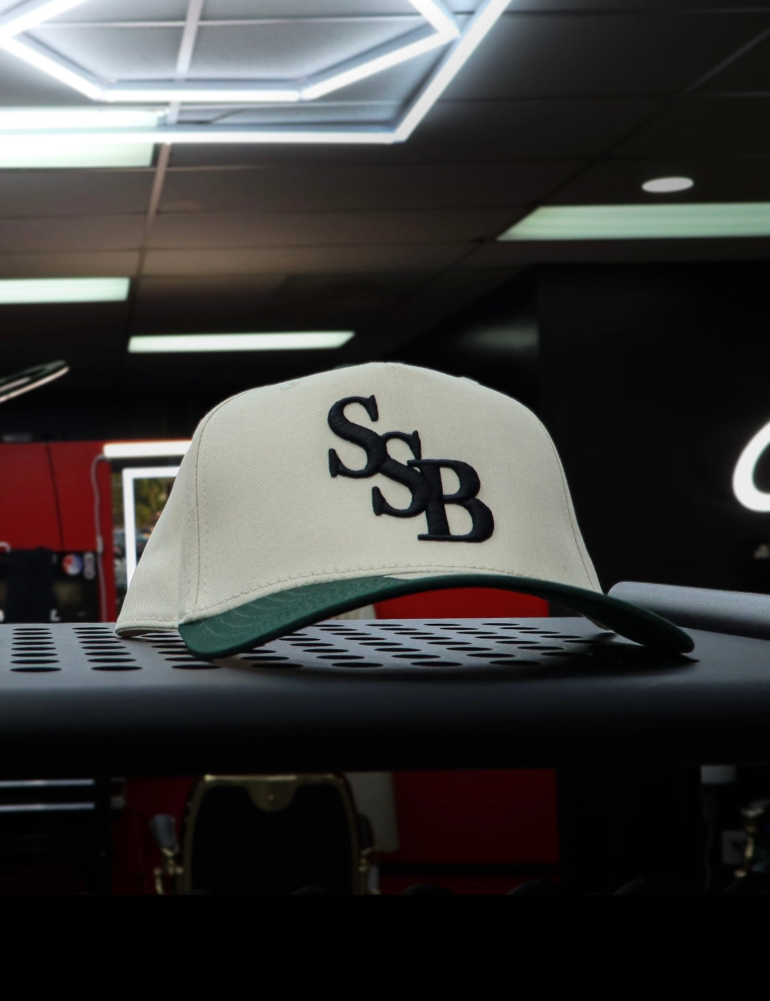 SSB Ivory Green Snapback